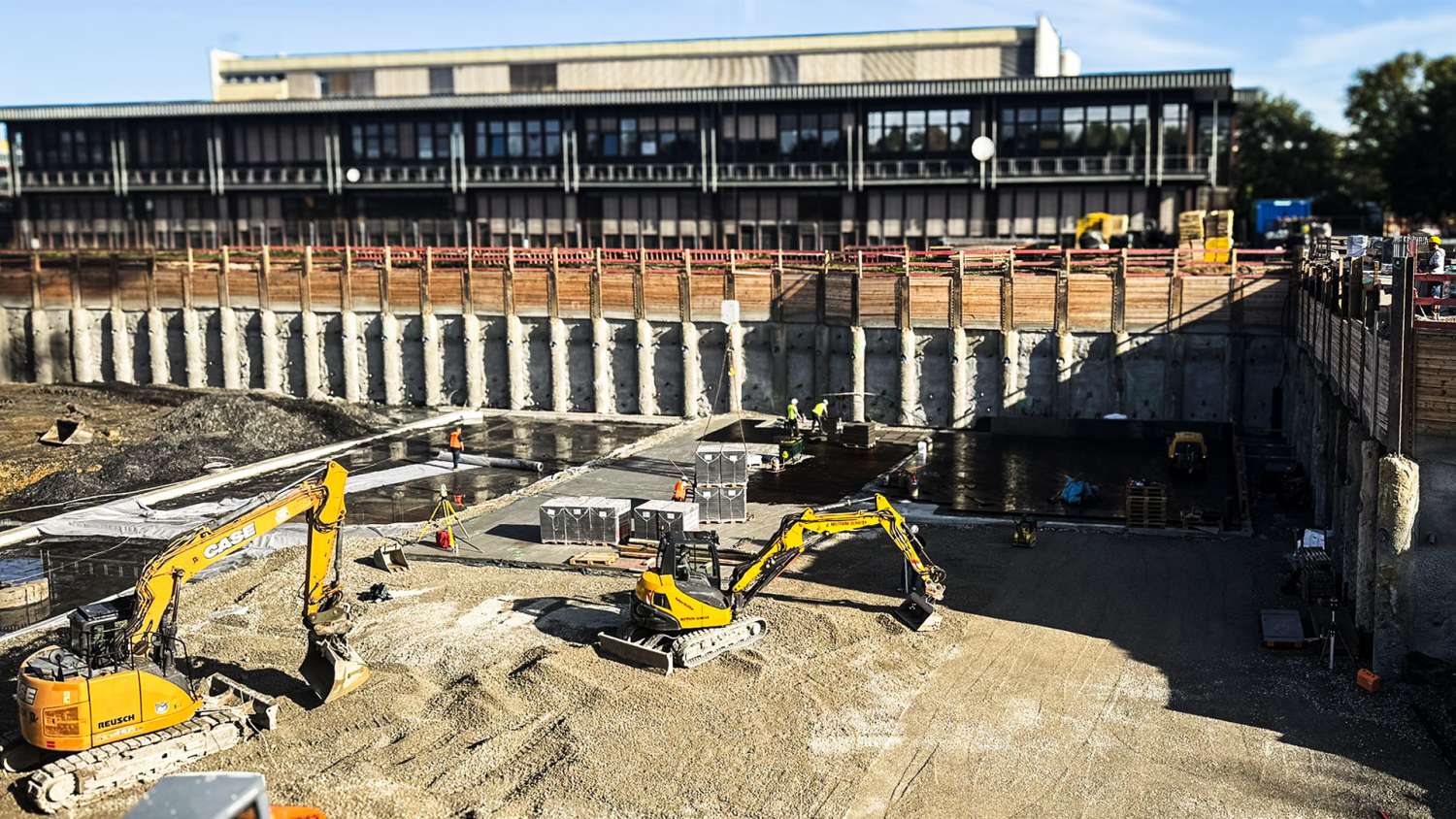 HLRS Neubau Baustelle