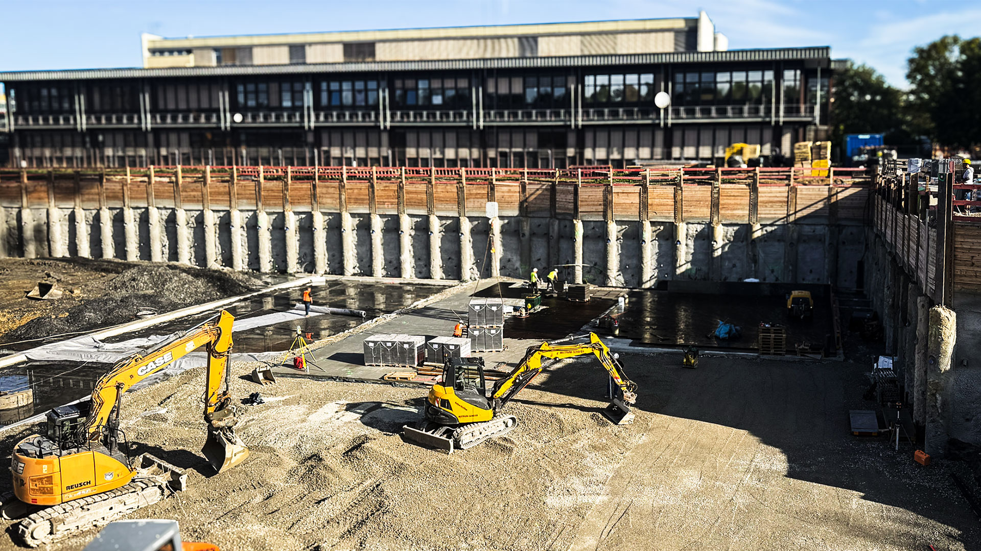 HLRS Neubau Baustelle